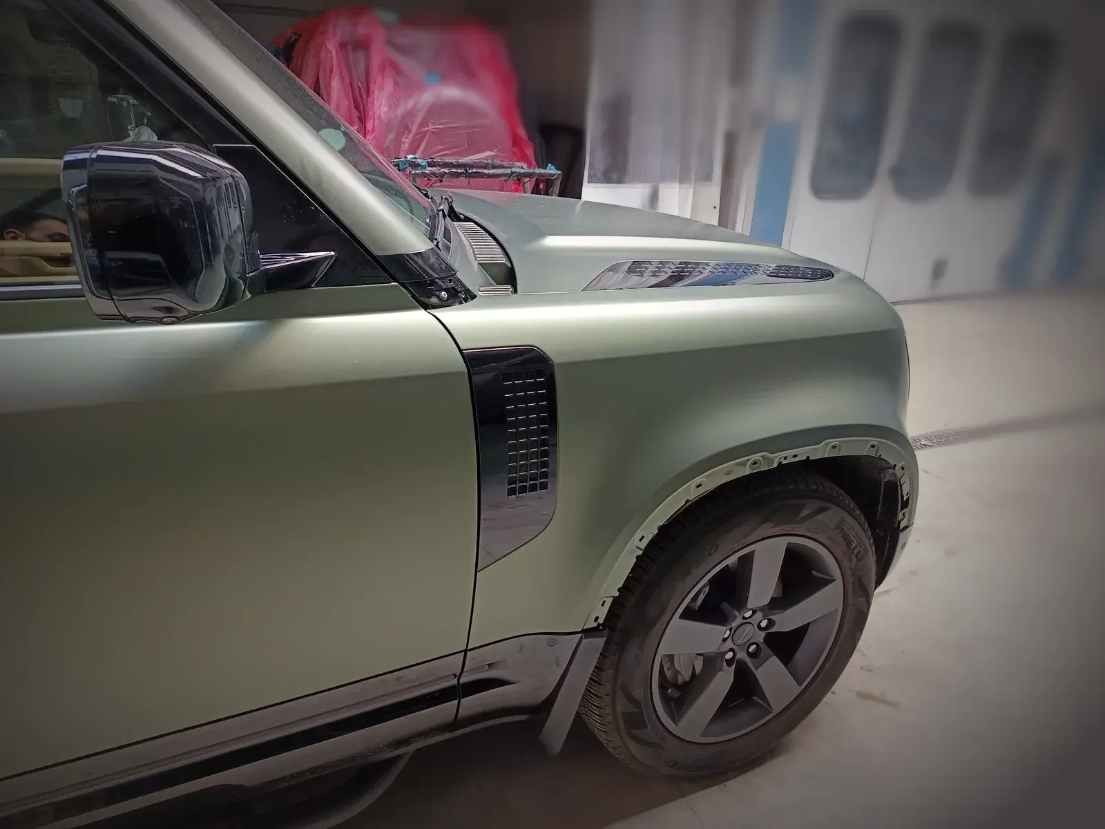 Land Rover Defender – folie PPF mată (3 din 5)